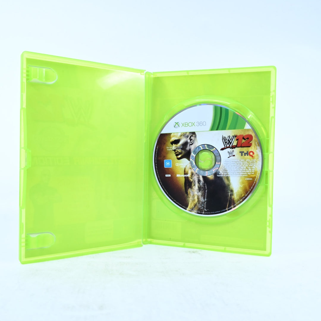 WWE '12 - Xbox 360 Game - No Manual - PAL - MINT DISC!