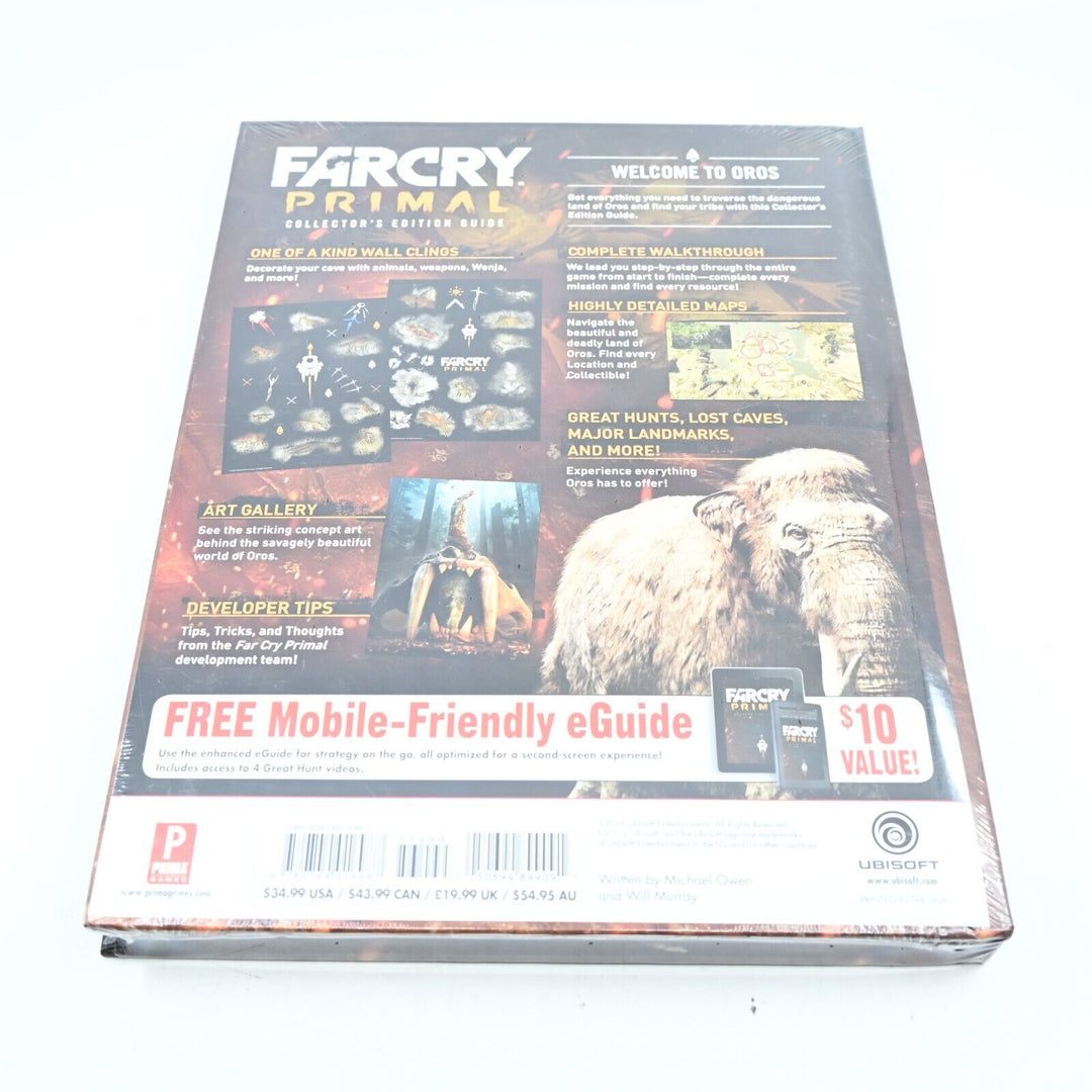 SEALED! - Far Cry Primal - Collector's Edition Guide - Strategy Guide