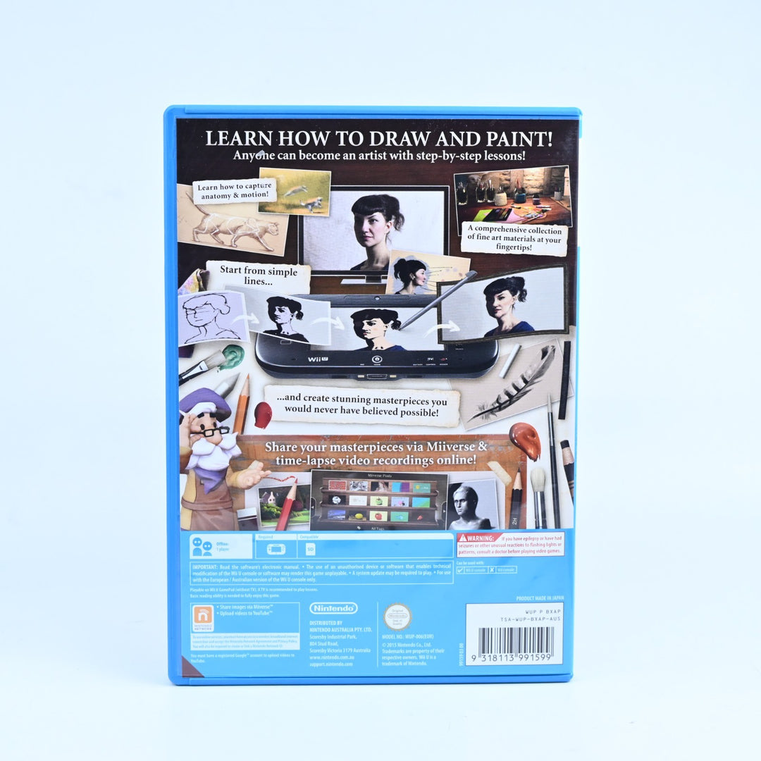 Art Academy: Atelier  -  Nintendo Wii U Game - PAL - FREE POST!