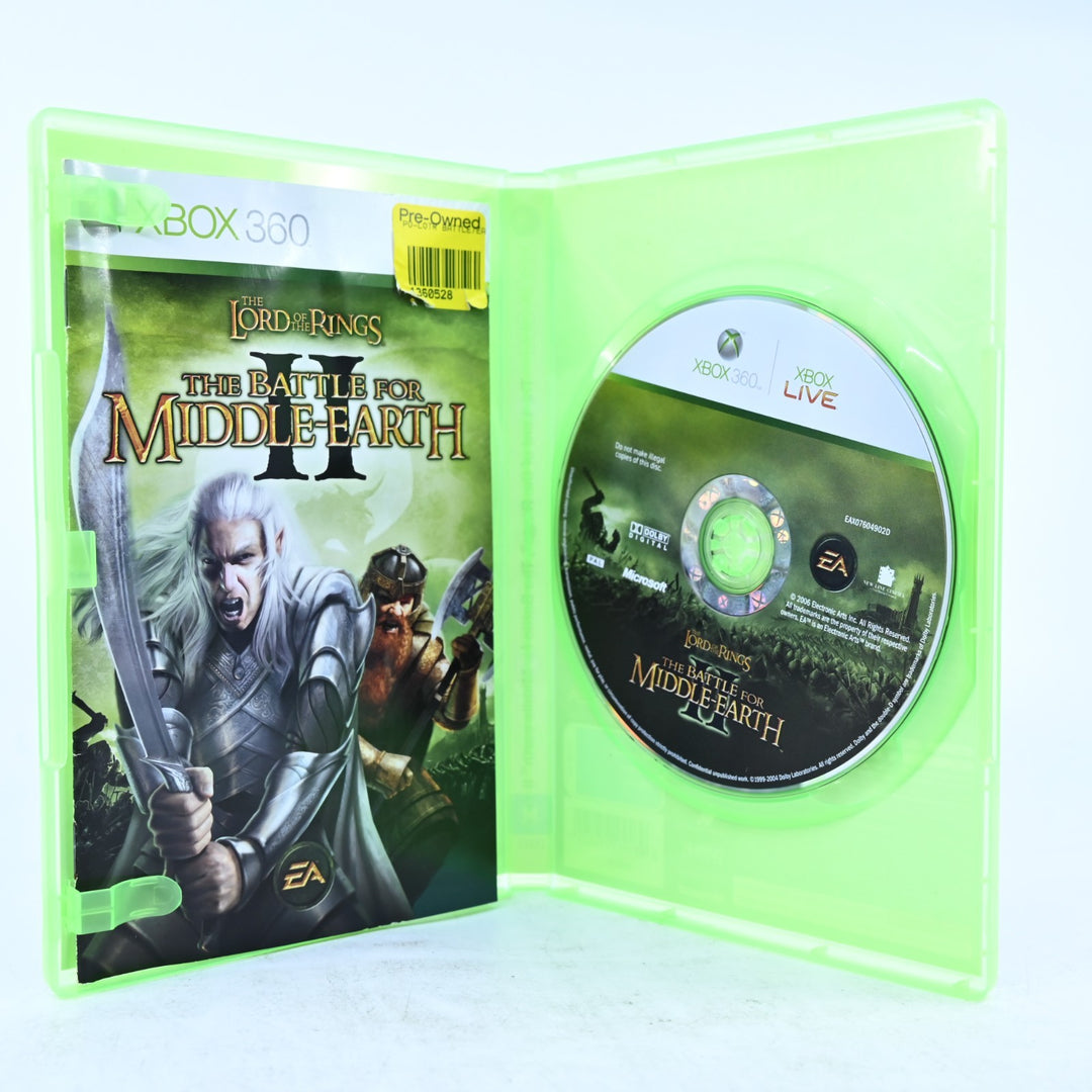 The Lord of the Rings: Battle for Middle-Earth II - Xbox 360 Game + Manual
