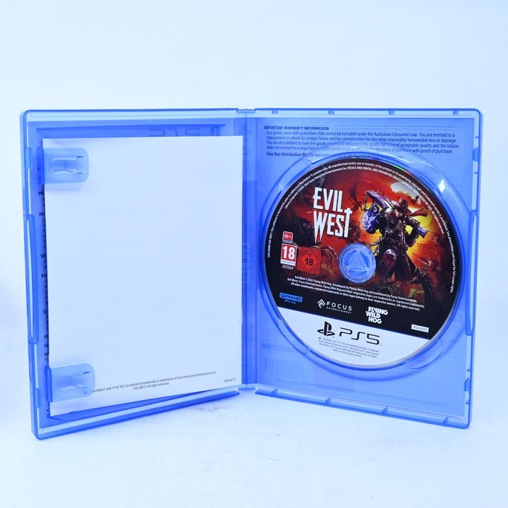 Evil West - Sony Playstation 5 / PS5 Game - MINT DISC!
