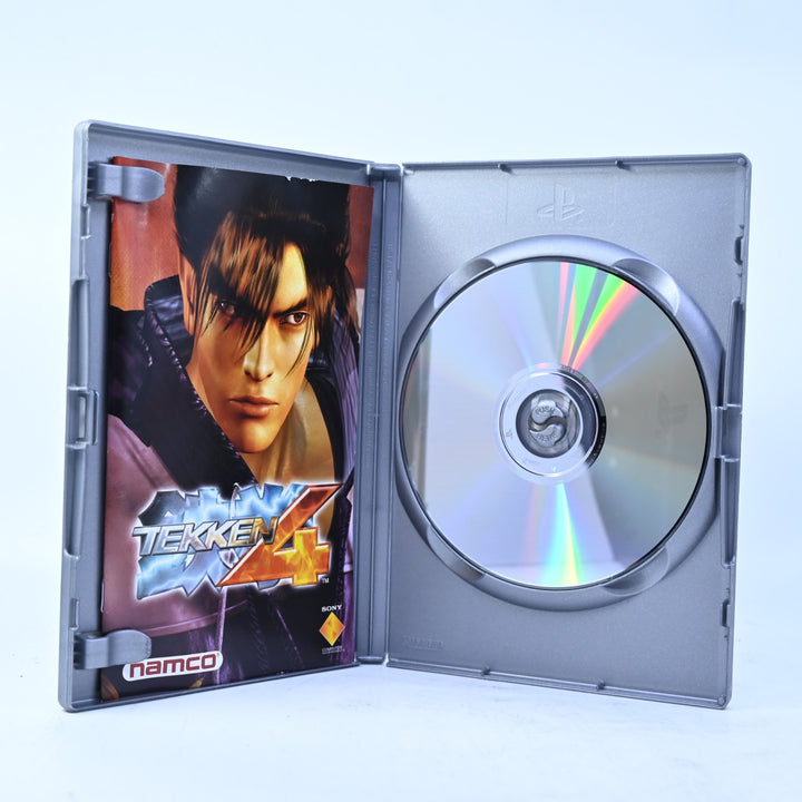 Tekken 4 - Sony Playstation 2 / PS2 Game + Manual - PAL - MINT DISC!