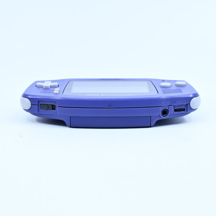 AGB-001 - Indigo - Nintendo Gameboy Advance Console - FREE POST!