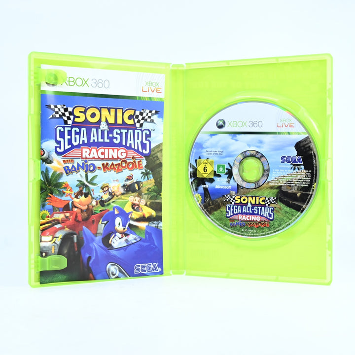 Sonic & Sega All-Stars Racing with Banjo & Kazooie - Xbox 360 Game + Manual