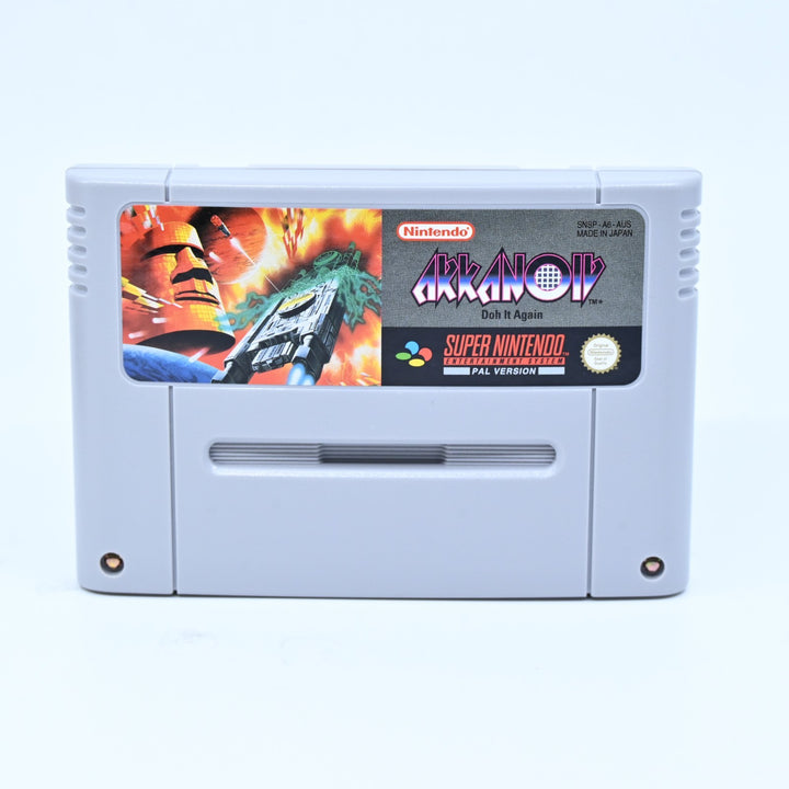Arkanoid- Super Nintendo / SNES Boxed Game - PAL - FREE POST!