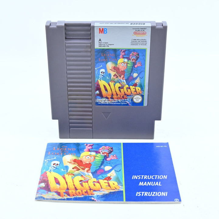 Digger T.Rock - Nintendo Entertainment System / NES Boxed Game - PAL