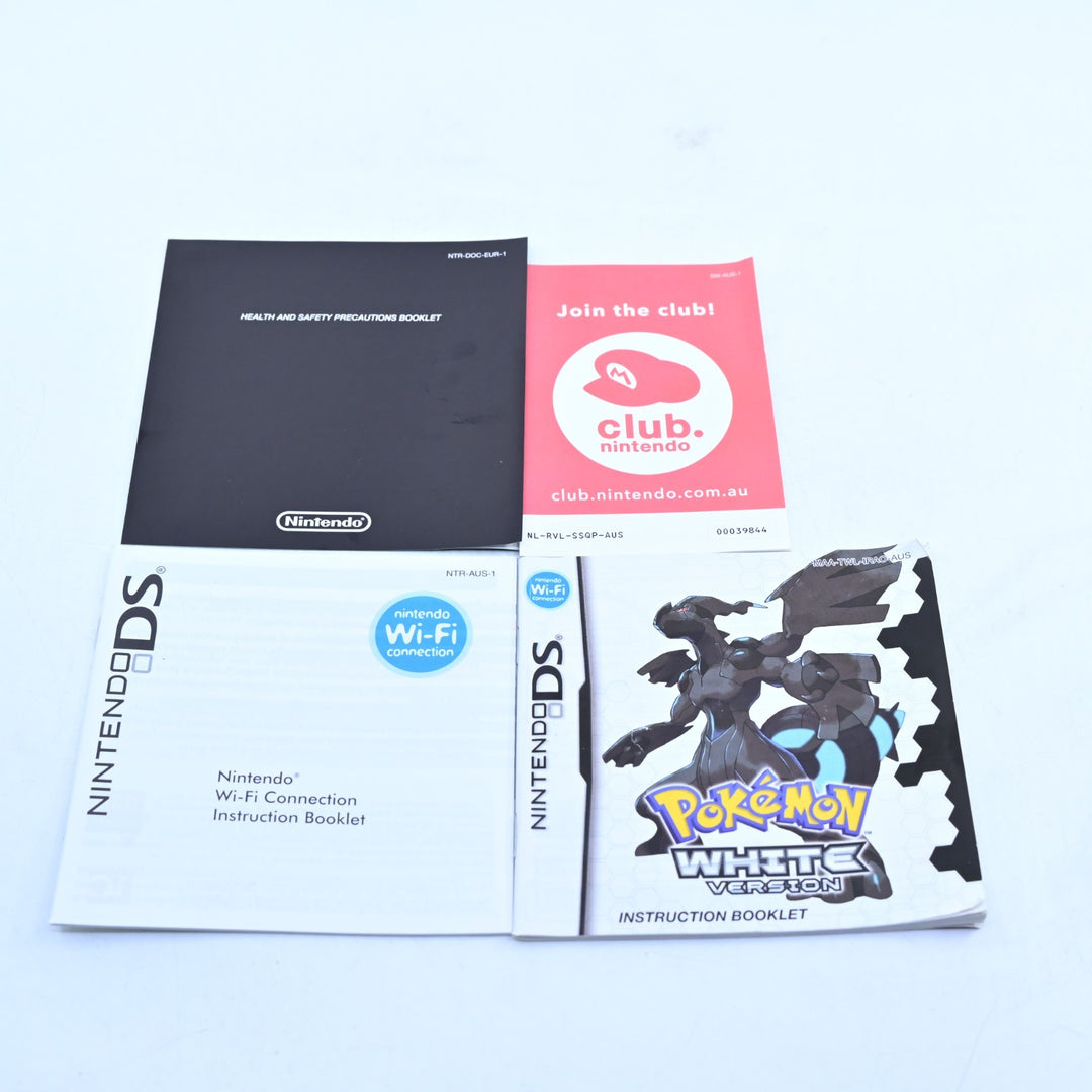 Pokemon White Version - Nintendo DS Game - PAL + Manual - FREE POST!