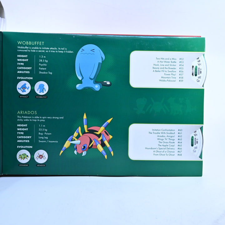 Pokemon Johto Collection Pokedex Book - 18 Discs - Region 4 - Anime DVD
