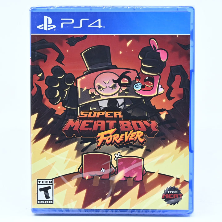 SEALED! Super Meat Boy Forever - LR-P291 - Sony Playstation 4 / PS4 Game