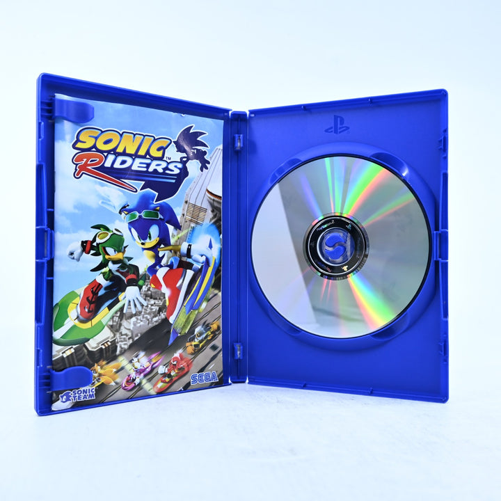Sonic Riders - Sony Playstation 2 / PS2 Game + Manual - PAL - MINT DISC!