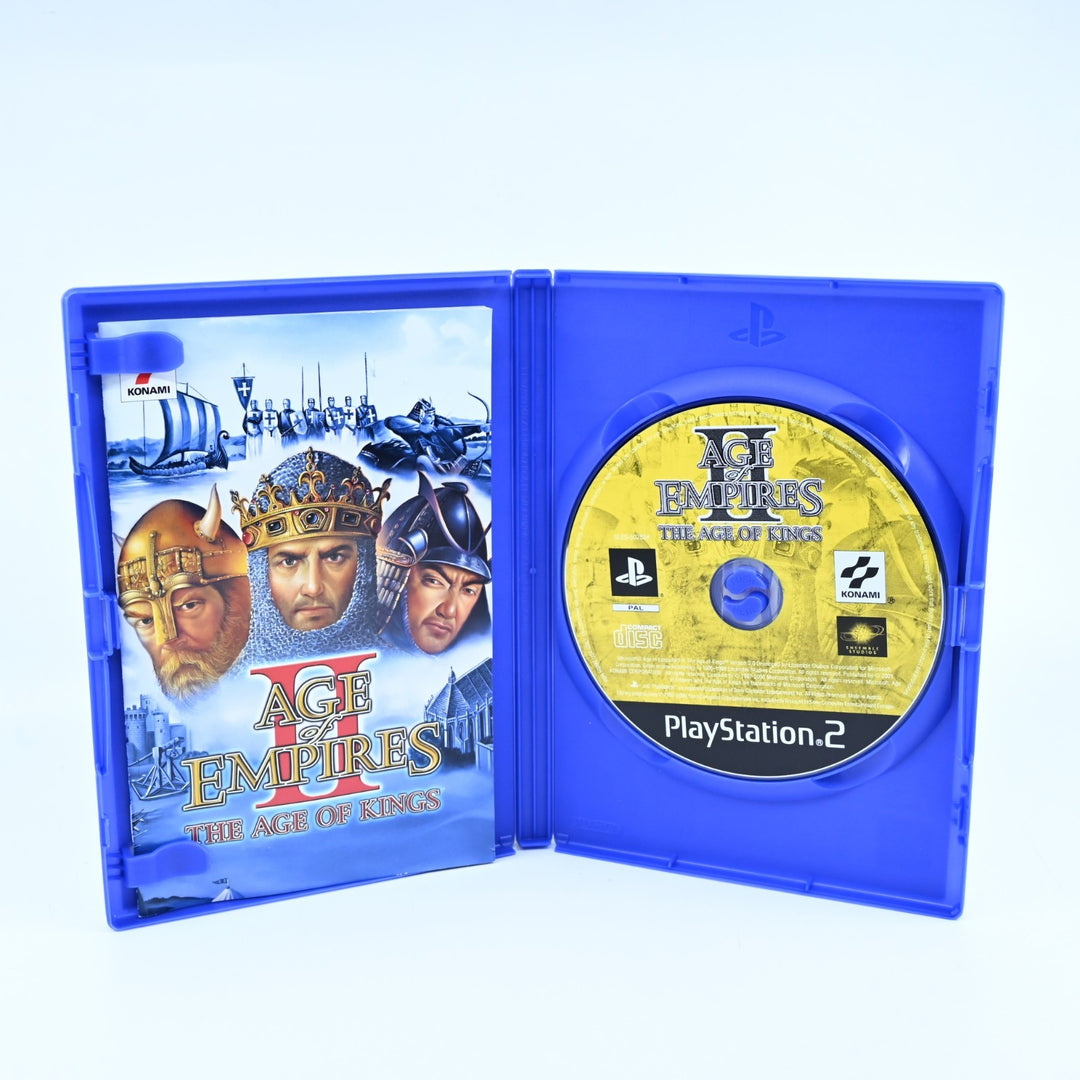 Age of Empires II 2 - Sony Playstation 2 / PS2 Game + Manual - PAL - MINT DISC!