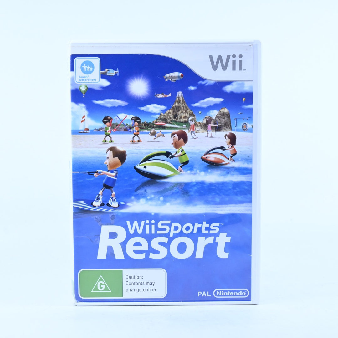 Wii Sports Resort - Nintendo Wii Game + Manual - PAL - MINT DISC!