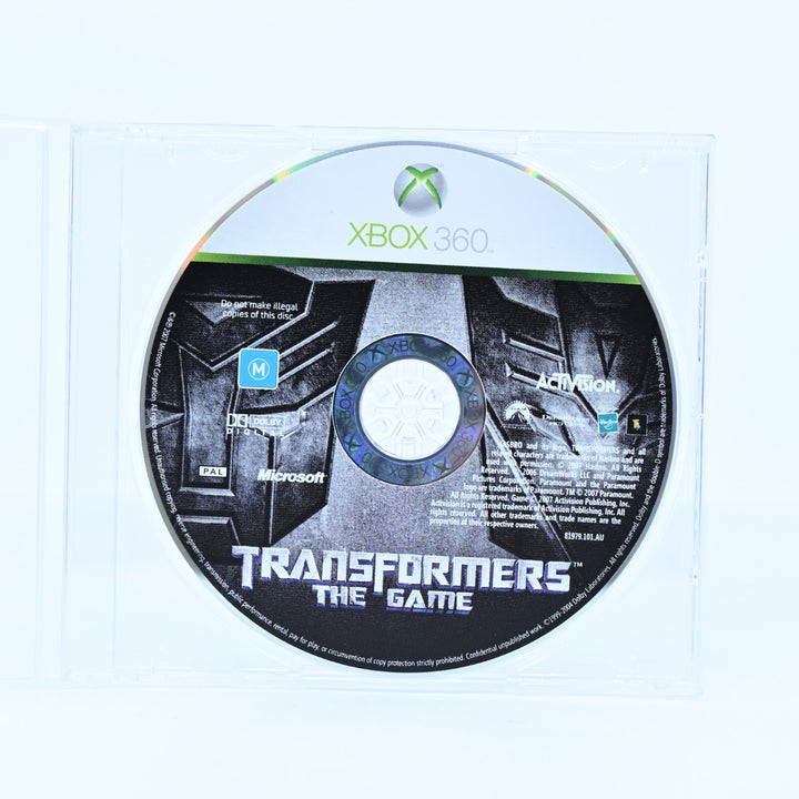 Transformers The Game - Xbox 360 Game - Disc Only - PAL - MINT DISC!