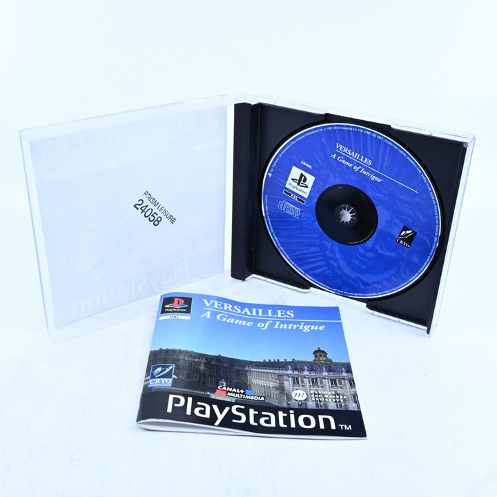 Versailles - Sony Playstation 1 / PS1 Game + Manual - PAL - MINT DISC!