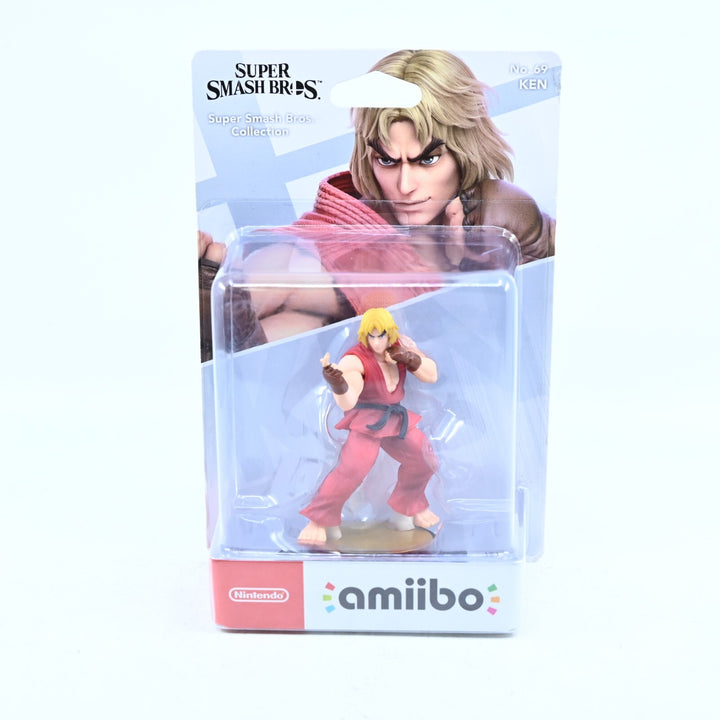 SEALED! Ken Amiibo No. 69 - Super Smash Bros. - Toy - FREE POST!