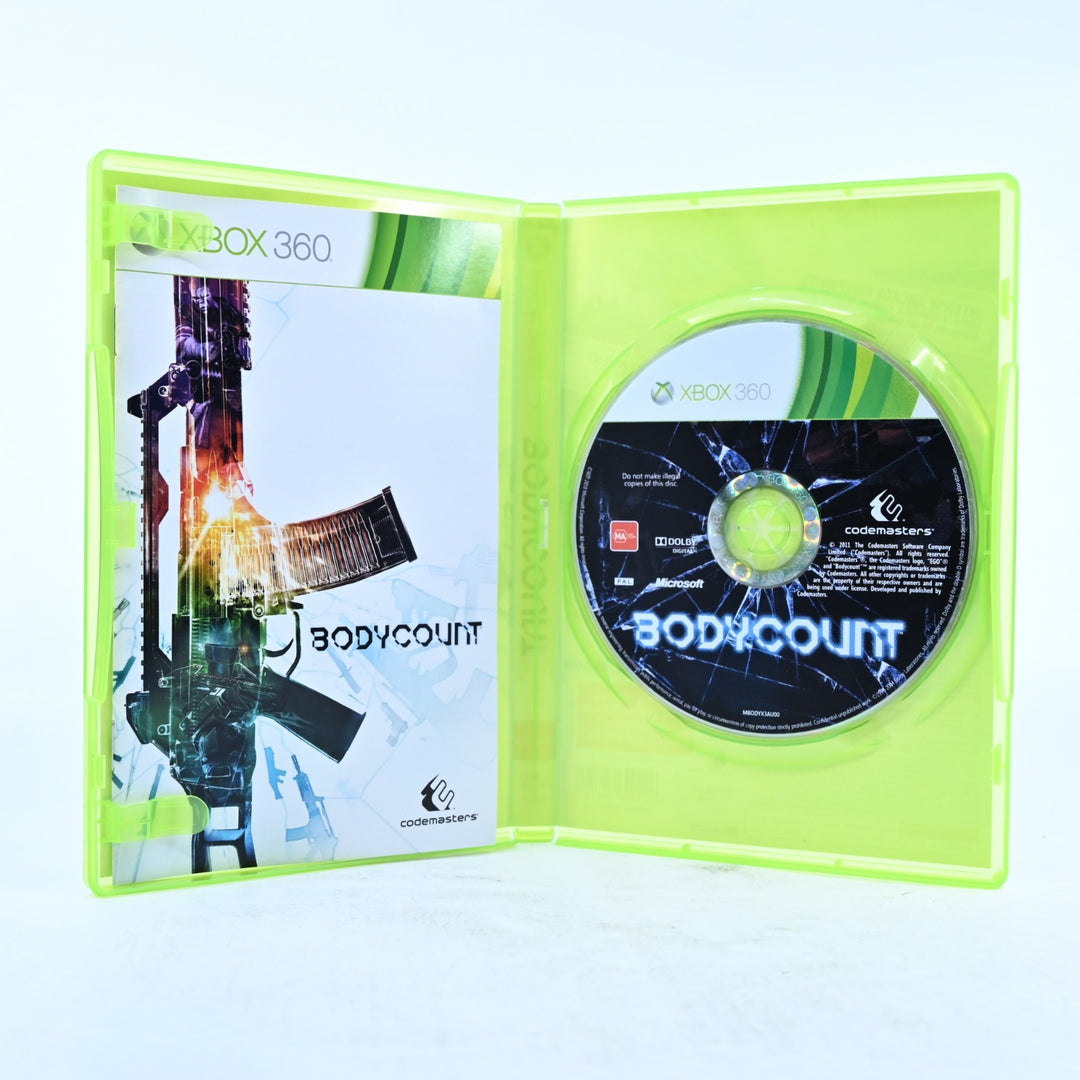 Bodycount - Xbox 360 Game + Manual - PAL - MINT DISC!