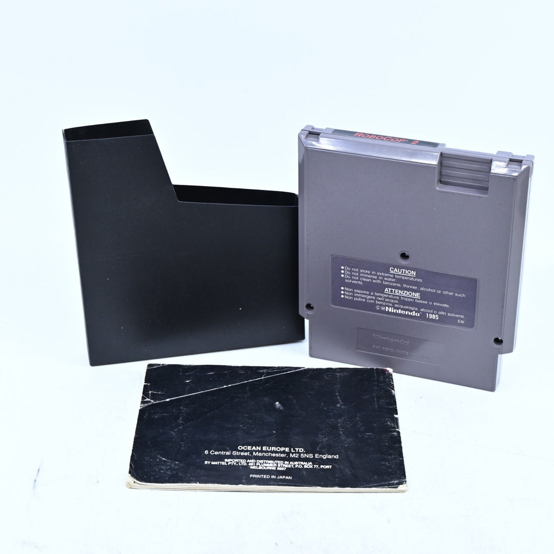 RoboCop 2 - Nintendo Entertainment System / NES Game + Manual - PAL