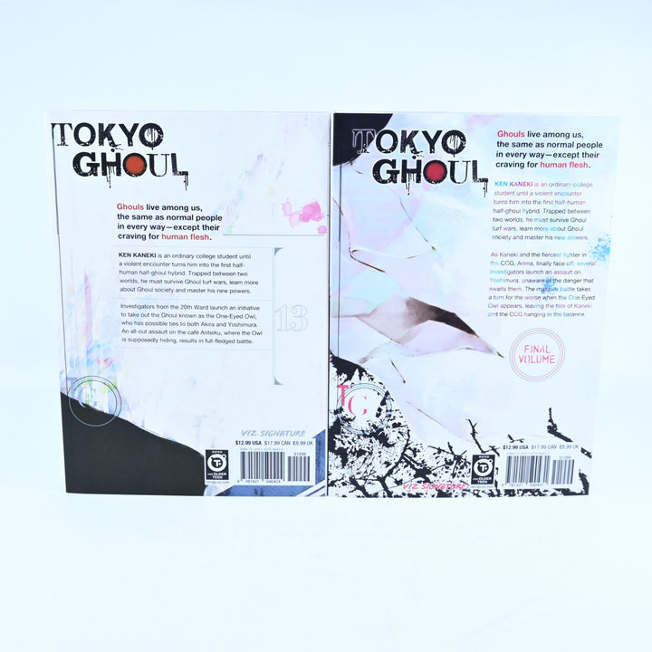 Tokyo Ghoul - Volumes 1-14 Complete - Sui Ishida - Viz Media - Manga