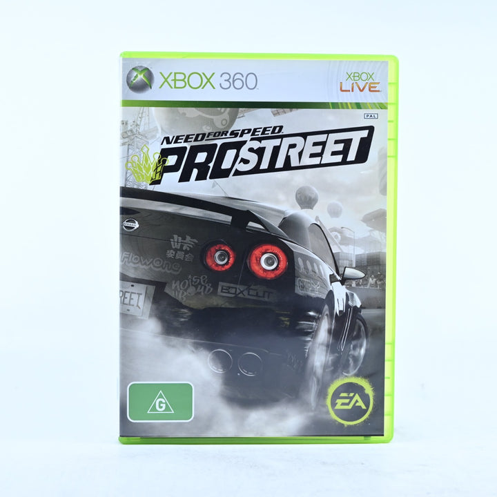Need for Speed ProStreet - Xbox 360 Game + Manual - PAL - MINT DISC!