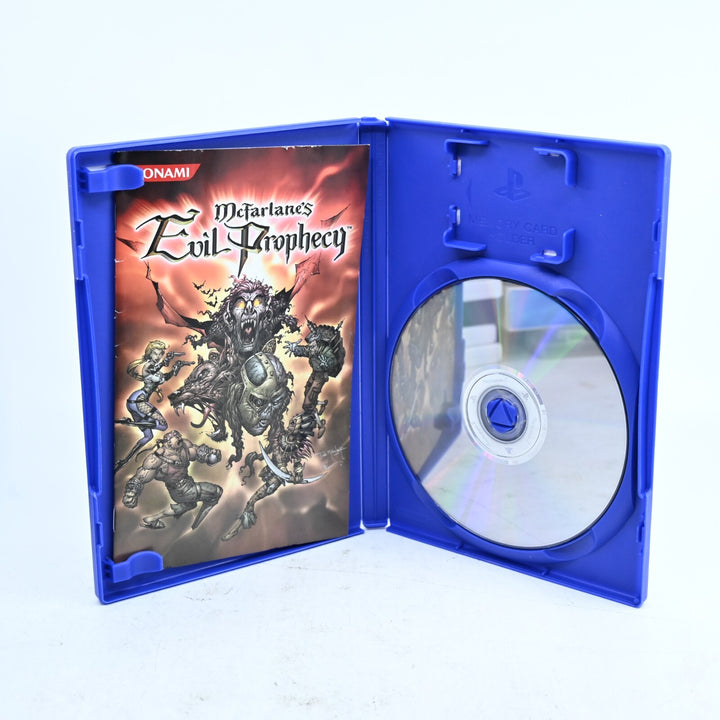 McFarlane's Evil Prophecy - Sony Playstation 2 / PS2 Game + Manual - PAL