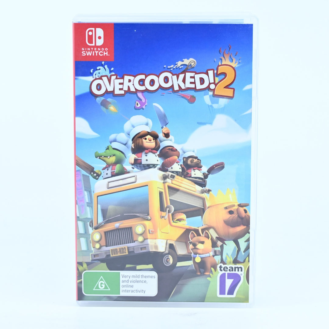 Overcooked 2 - Nintendo Switch Game - FREE POST!