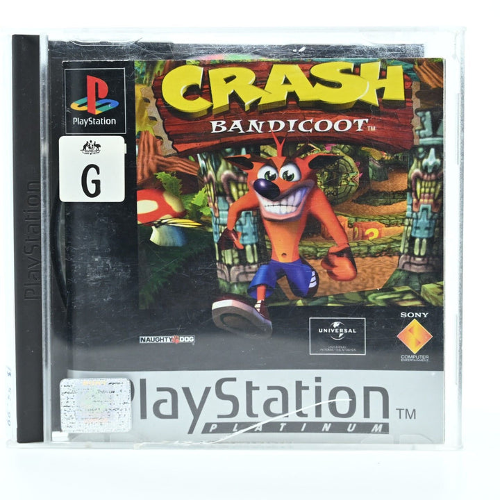 Crash Bandicoot - Sony Playstation 1 / PS1 Game - PAL - FREE POST!