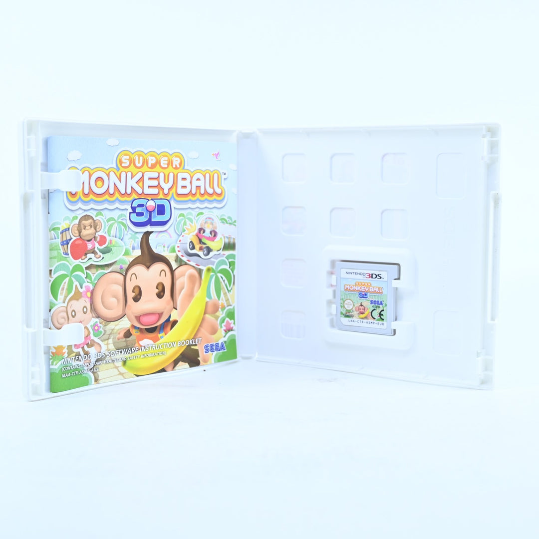 Super Monkey Ball 3D - Nintendo 3DS Game - PAL + Manual - FREE POST!