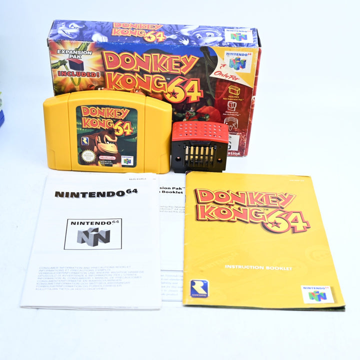 Donkey Kong 64 - N64 / Nintendo 64 Boxed Game - PAL - FREE POST!