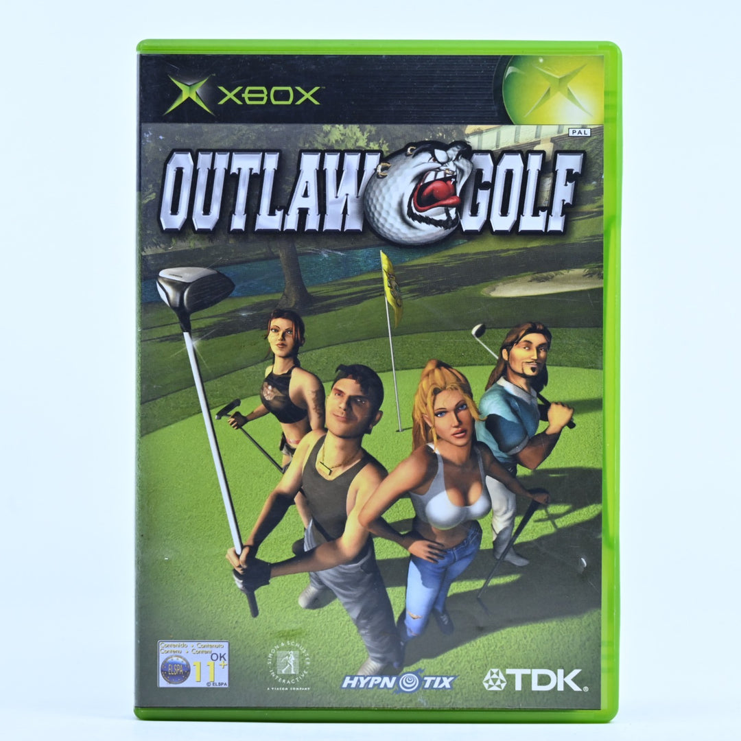 Outlaw Golf - Original Xbox Game + Manual - PAL - MINT DISC!