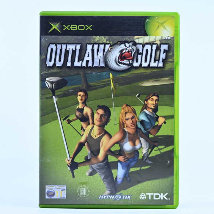 Outlaw Golf - Original Xbox Game + Manual - PAL - MINT DISC!