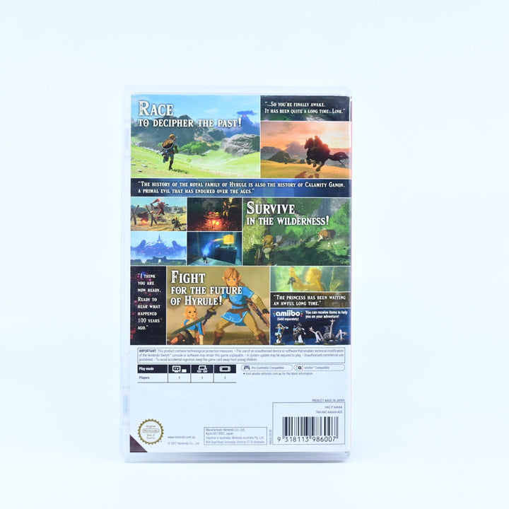 The Legend of Zelda: Breath of the Wild - Nintendo Switch Game - FREE POST!