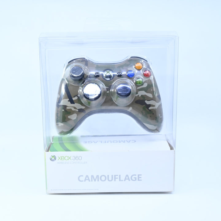 Microsoft Xbox 360 Camouflage Wireless Controller - Xbox 360 Accessory