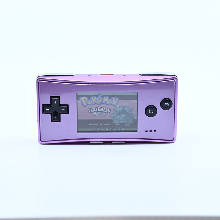 OXY-001 Purple- Nintendo Gameboy Micro Boxed Console - FREE POST!