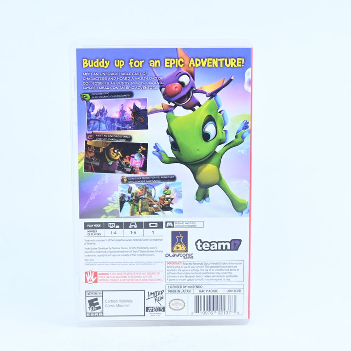 Yooka-Laylee - Nintendo Switch Game - FREE POST!