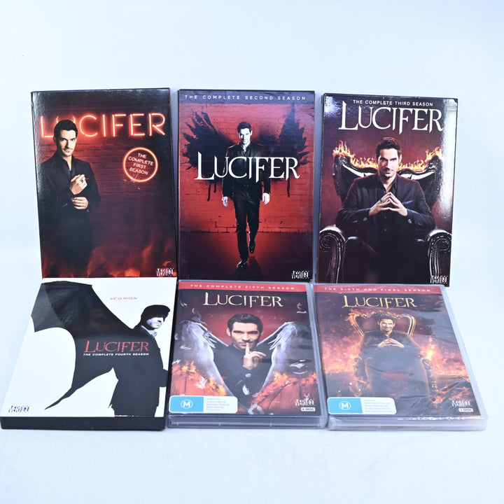 Lucifer - The Complete Seasons 1-6 - Regions 1 & 4 - DVD