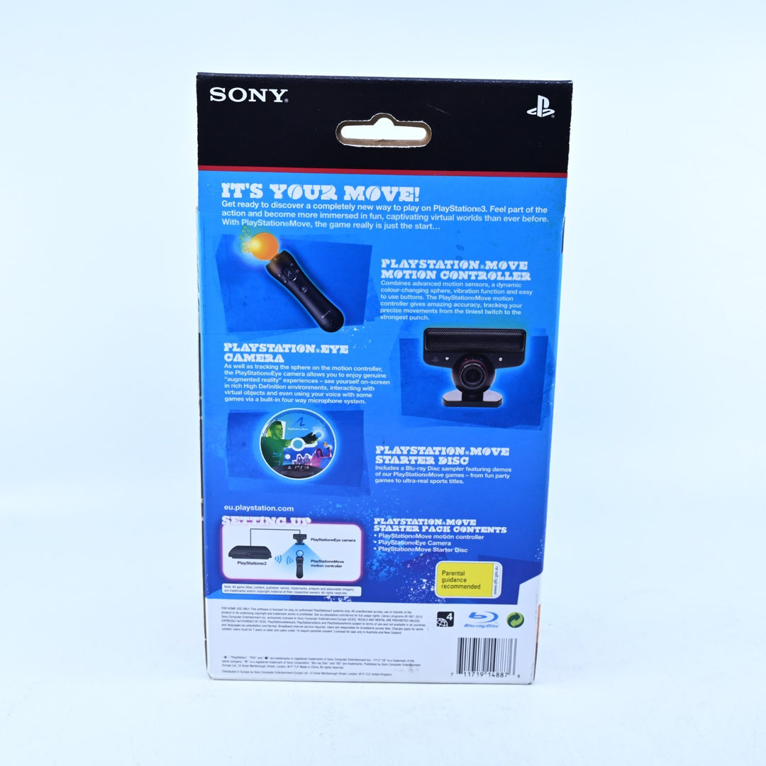 SEALED! PlayStation Move Starter Pack - PS3 Accessory + Motion Controllers