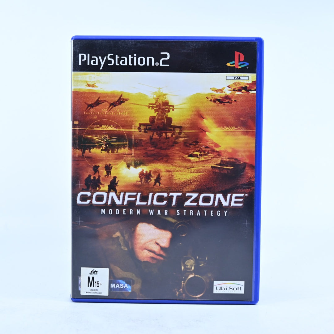 Conflict Zone - Sony Playstation 2 / PS2 Game + Manual - PAL
