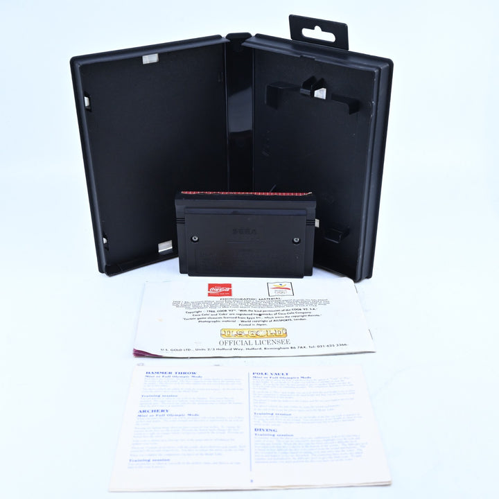 Olympic Gold - Sega Master System Game + Manual - PAL - FREE POST!