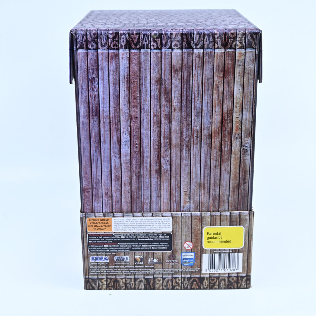 Total War Shogun 2- Collector's Edition - SEALED FIGURE - PC Game