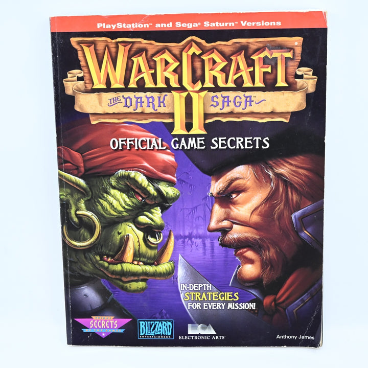 Warcraft 2 The Dark Saga Official Game Strategy Guide - FREE POST!
