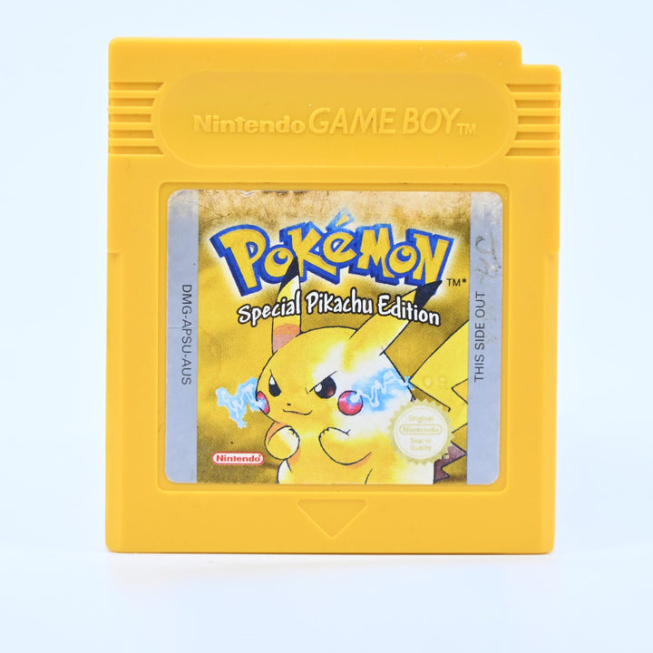 Pokemon Yellow Version - Nintendo Gameboy Game - PAL -NEW SAVE BATTERY!