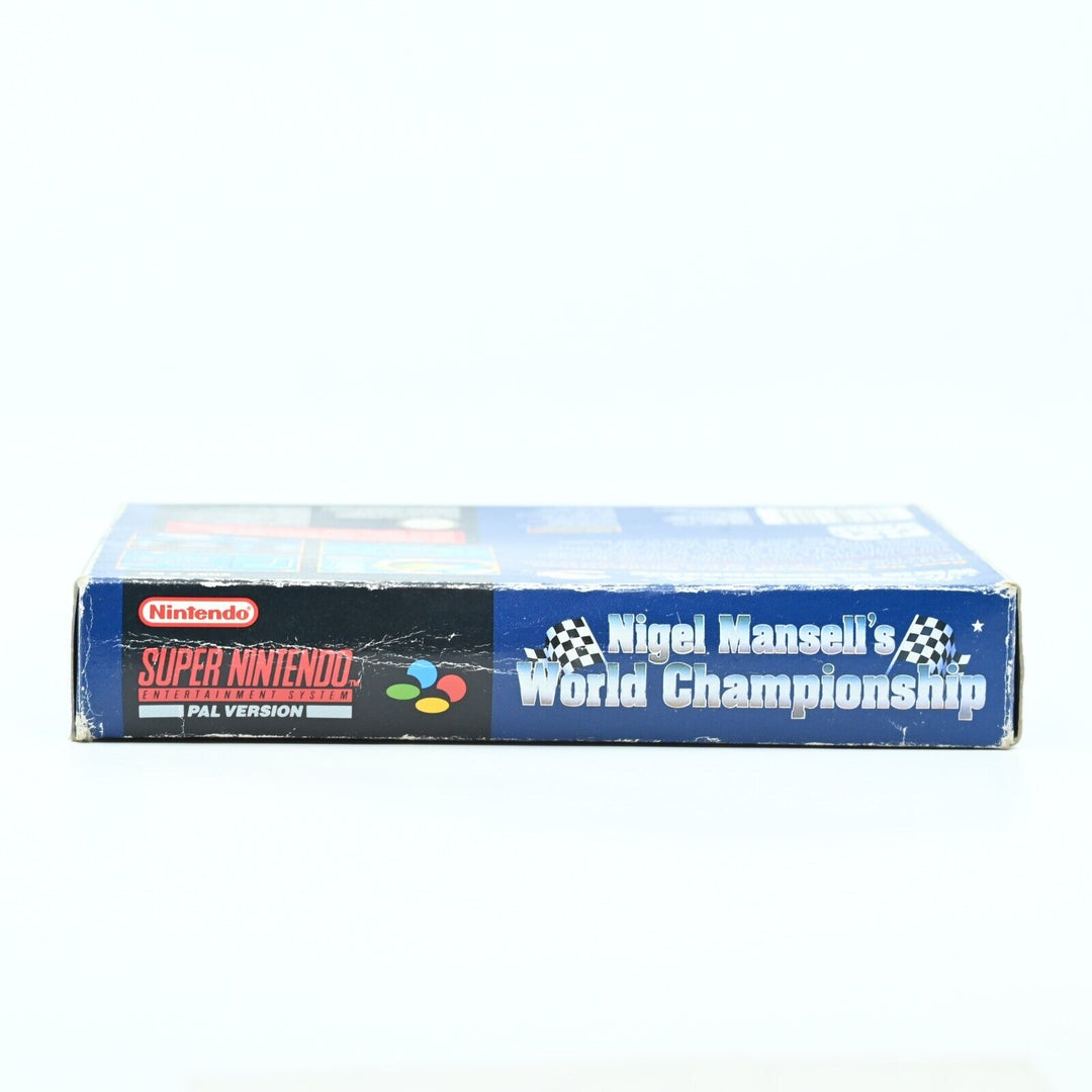 Nigel Mansell's World Championship Racing - Super Nintendo / SNES Boxed Game