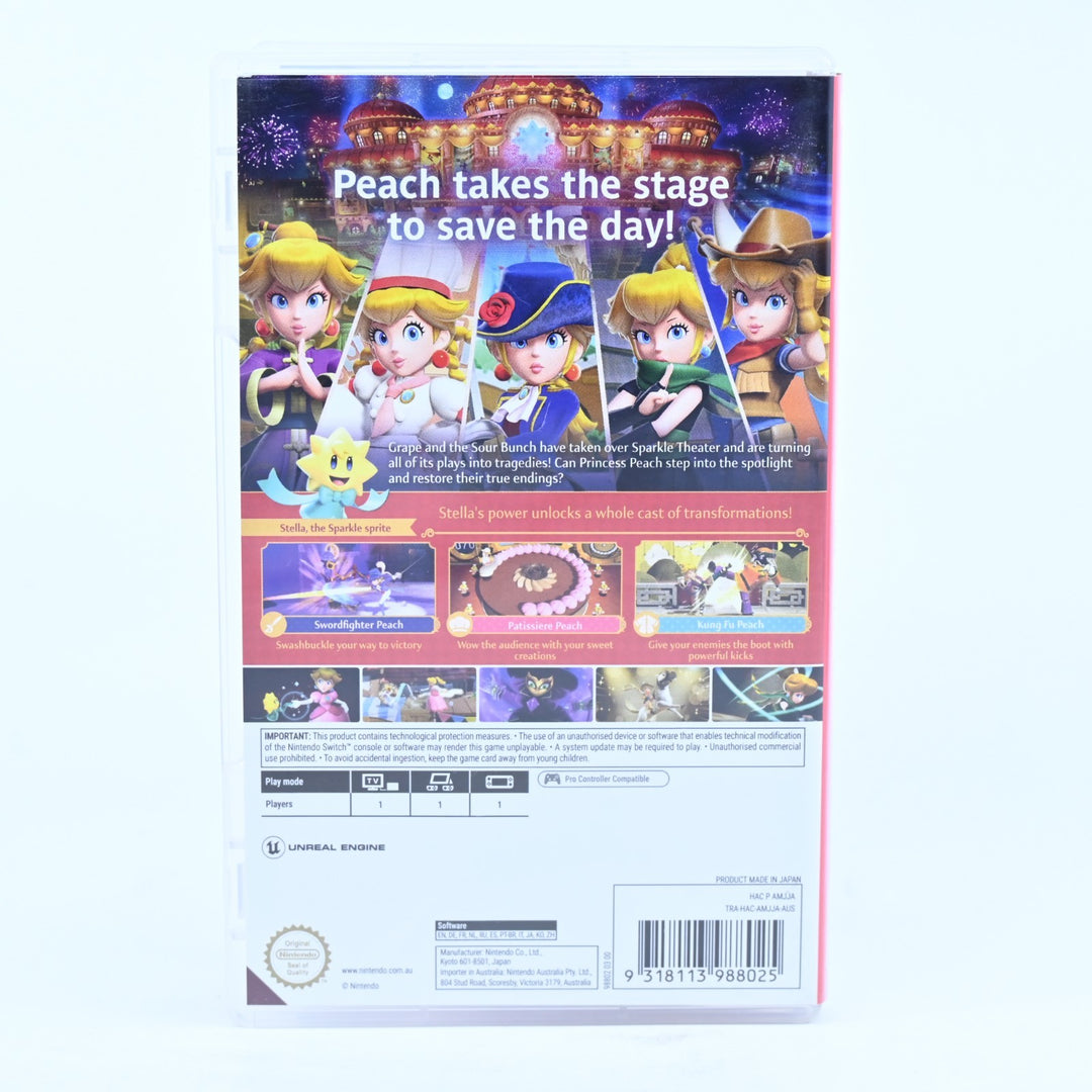Princess Peach Showtime - Nintendo Switch Game - FREE POST!