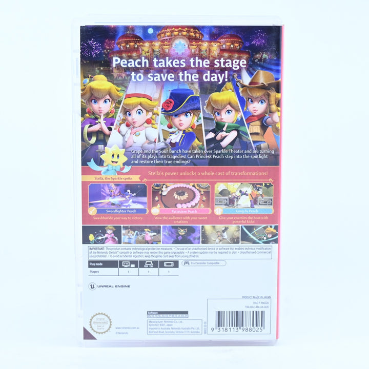 Princess Peach Showtime - Nintendo Switch Game - FREE POST!