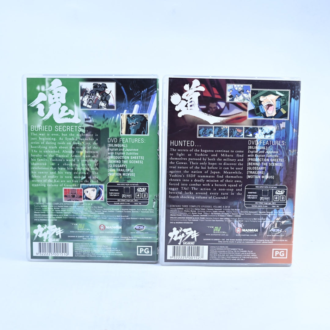 Gasaraki - Complete 8 Disc Set - Madman - Region 4 - Anime DVD