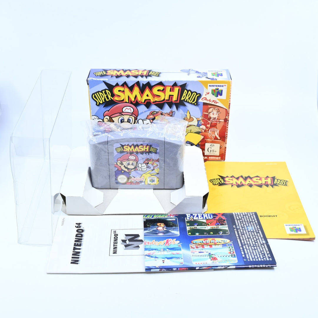 Super Smash Bros. - N64 / Nintendo 64 Boxed Game - PAL - FREE POST!