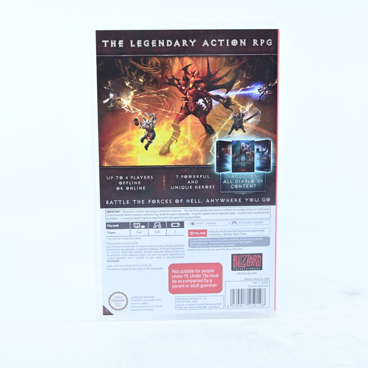 Diablo III Eternal Collection - Nintendo Switch Game - FREE POST!