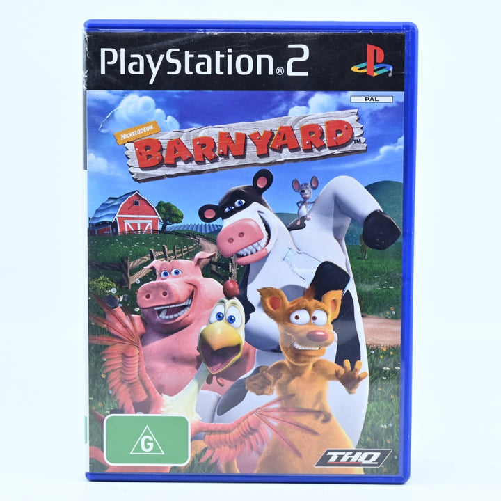 Barnyard - Sony Playstation 2 / PS2 Game + Manual - PAL - MINT DISC!