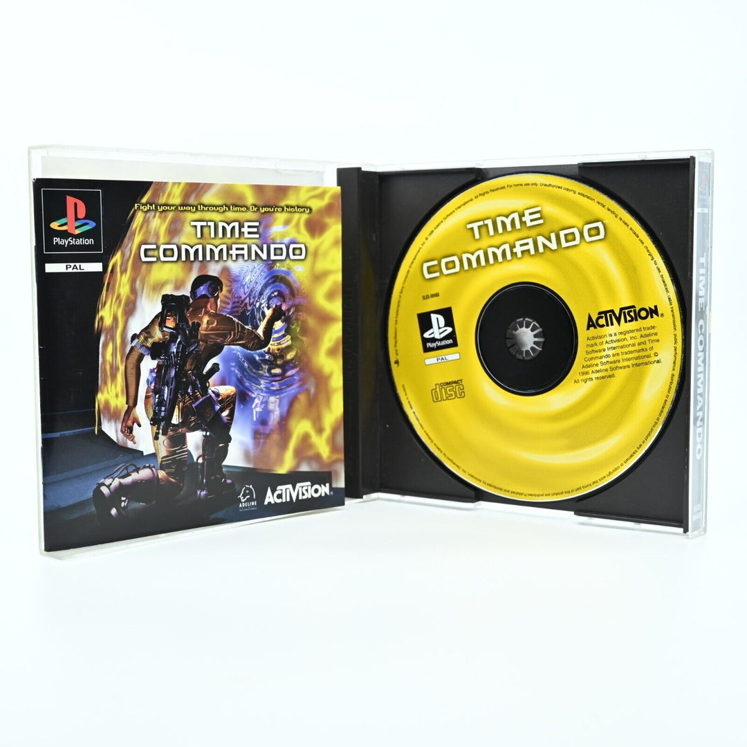 Time Commando - Sony Playstation 1 / PS1 Game - PAL - MINT DISC!