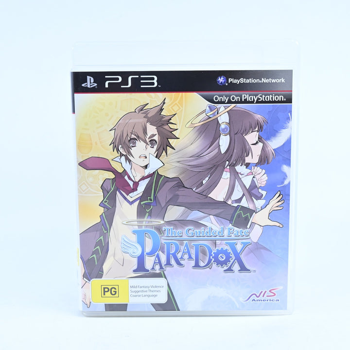 The Guided Fate Paradox - Sony Playstation 3 / PS3 Game + Manual - MINT DISC!